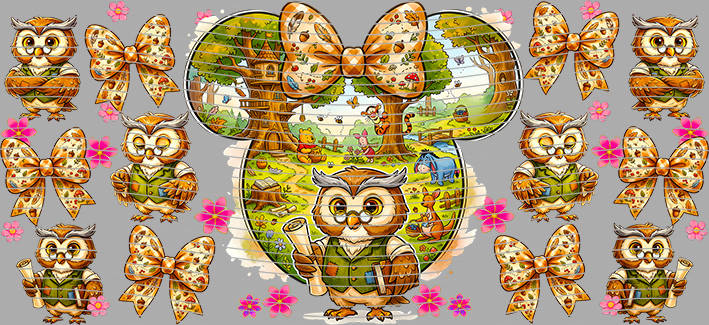 16oz Disney style-D-2541